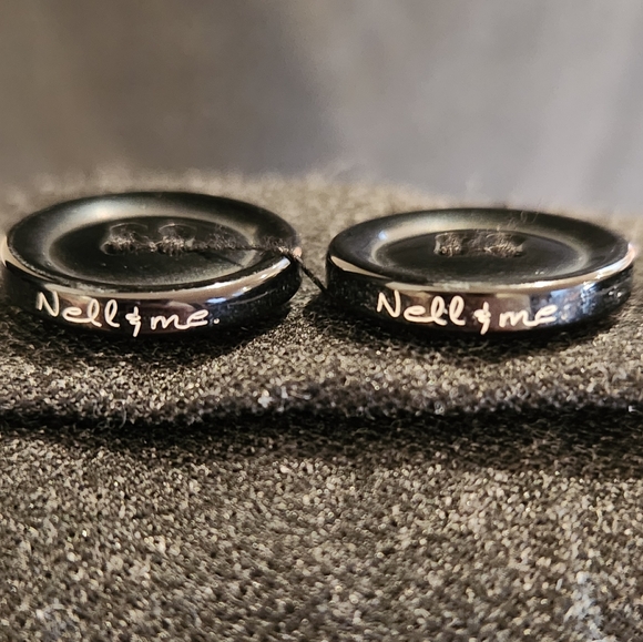 NWT || NELL & ME || blazer, single breasted, wool, deep gray, jacket, size small - Picture 5 of 9